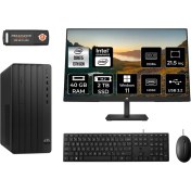 Resim Hp Pro Tower 290 G9 Intel Core I5 13500 40GB 2tb SSD 21.5" Fhd Monitör 8T2W9ES W11H Masaüstü Bilgisayar & Per4 USB Bellek 8T2W9ESMNT389 