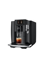 Resim Jura E8 Tam Otomatik Kahve Makinesi Piano Black (EC) 