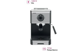 Resim 15 Bar Dahili Süt Köpürtme Espresso Makinesi, Kullanışlı ve Şık Tasarım 