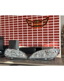 Resim Can Meta Forza Otomotiv Honda Civic Vtec2 Far Takım 04-06 Uyumlu Makyajlı Kasa (Makyajsız Kasaya Uymaz) 