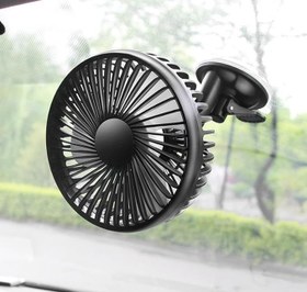 Resim Coofbe Departure Araç Ön Cam Ve Torpido Üzeri Araç Vantilatör Fan Soğutucu Masaüstü Vantilatör 