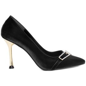 Resim Miss Park Moda Pm450 K409-2 Kadın Abiye Ayakkabı Siyah Siyah 