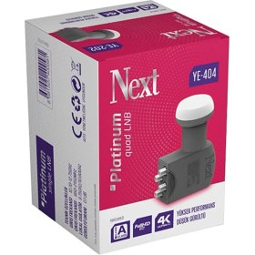 Resim Cetking Nextstar Next Ye-404 Platinum Quad 4&Apos;Lü Lnb 