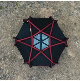 Resim Aerogogo Dahili Pompalı Otomatik Şişirilebilir Kubbe Çadır - Dome Zt04-01 Kırmızı - Siyah 