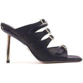 Resim Nine West Lorenza2 4pr Siyah Kadın Topuklu Terlik 000000000101702396 Siyah 