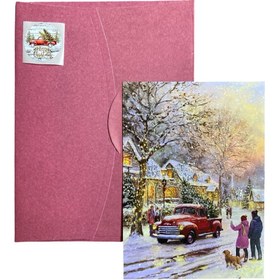 Resim Glitter Postcard - 6 