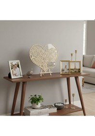 Resim Evlilik Sepetim Düğün-nişan Çift Kalpli Şeffah Pleksi 50 Cm Misafir-hatıra Anı Defteri-kutusu + Şövale Ve Kalem Hediyeli 