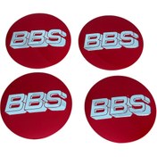 Resim İKTUNING BBS 56 MM ALÜMİNYUM 4 ADET JANT GÖBEK STICKER 