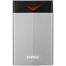 Resim EVEREST HDC-M211 2,5" USB3.0 RGB Işıklı HDD Kutusu OEM