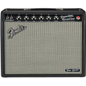 Resim Fender Tone Master Princeton Reverb Elektro Gitar Amfisi - Black 