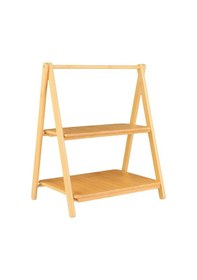 Resim 2 Katlı Bambu Stant, Baharat Stantı, Çok Amaçlı Mutfak Rafı 