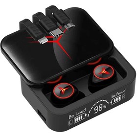 Resim Ahanda Buldum Powerbank Özellikli Dijital Göstergeli Hd Mikrofon Kablosuz Bluetooth Kulaklık 
