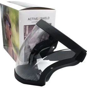 Resim Creatorally Koruyucu Yüz Örtüsü Buğu Önleyici Sıçrama Önleyici Geniş Alan Hafif Rahat Şeffaf Tam Yüz Güvenlik Örtüsü (Yurt Dışından) 