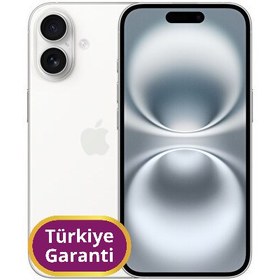 Resim Apple iPhone 16 Plus TR Garanti | 256 GB Beyaz 
