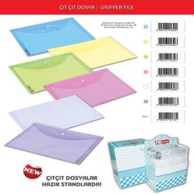 Resim Abka Çıtçıtlı Dosya Kırmızı 