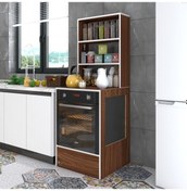 Resim Kenzlife ankastre fırın dolabı nevgece cvz 165*60*56 mutfak eko düz 