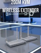 Resim Opticam 200M KVM Wireless Extender 
