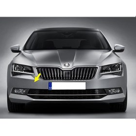 Resim Skoda Superb 3 15-19 Ön Tampon Çeki Çekme Demiri Kapağı 3V0807241 