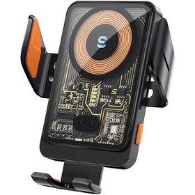 Resim Tcherchı 15w Kablosuz Araç Telefonu Şarj Cihazı Ve Havalandırma Montajlı Telefon Tutucu 