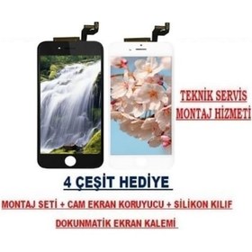 Resim Apple Uyumlu iPhone 6S Plus Lcd Ekran + Dokunmatik + 4 