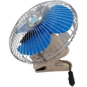 Resim 24V VANTİLATÖR 8 " (ÇAKMAK FİŞLİ) (MANDALLI) 