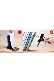 Resim Genel Markalar Metal Süper Kadın Kahraman Figürlü Raf Kitaplığı Dekoratif Hediyelik Çocuk Genç Yatak Odası 