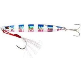 Resim Fujin Metal Cast 30gr Shore Jig Metal Yem Mt12 Blue Pink Zebra Glow 