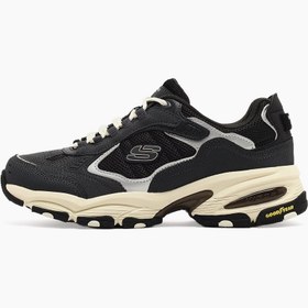Resim Skechers Kadın Vigor Ayakkabı 180247 BKSL Siyah/gümüş 