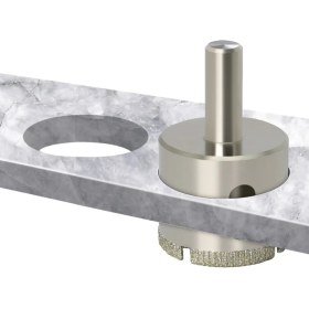 Resim Cam Mermer Granit Delme Pancı 55MM Matkap Için Elmaslı Delik Karot 