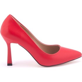 Resim Marine Shoes 134-451 Kadın Ayakkabı Mak-k3-451 050 Kırmızı 