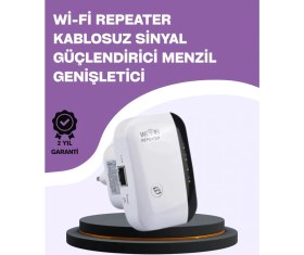 Resim MiraLive 300 Mbps Kablosuz Wifi Menzil Genişletici - Repeater & Ap Modu 