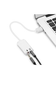 Resim Powermaster Kablolu usb ses kartı usb sound adapter 7.1 channel Usb Ses Kartı Çevirici 7+1 Dönüştürücü Laptop 