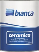 Resim Bianca Ceramica – Seramik Boyası Beyaz 0,75 Lt 