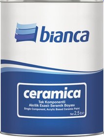 Resim Bianca Ceramica – Seramik Boyası Beyaz 0,75 Lt 