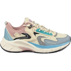 Resim Jump 30866 Bej Sneaker Kadın Spor Ayakkabı 