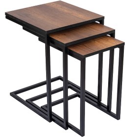 Resim 3 lü Still C Zigon Sehpa 