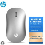 Resim Skygo Hp Dm10 Gümüş Bluetooth Wireless Mouse 