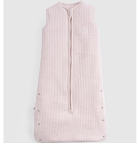 Resim Elyaf Dolgulu Kapitone Pembe Uyku Tulumu 0-6 Ay Pembe 