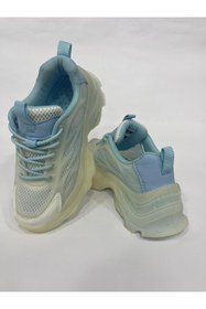Resim Scootland Rahat Hava Alan Kauçuk Kalın Ve Hafif Taban Kadın Sneakers Ayakkabı 