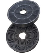 Resim Popüler Davlumbaz Çap 15,8 Cm Karbon Filtre 3 Tırnak 