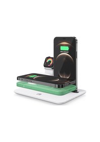Resim Ally 4 In1 15W Kablosuz Hızlı Şarj Standı Apple Uyumlu iPhone +Iwatch+Airpods (305122747) 