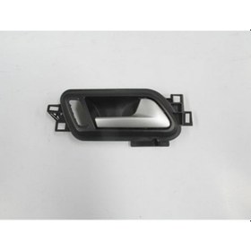 Resim 2011-2016 Volkswagen Amarok Ön Kapı İç Açma Kolu Sağ Siyah Elceği Gümüş Gri Adet Oem No:2h0837114dubn 