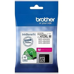 Resim Brother LC472XLM MFC-J2340 J3540 J3940 1.5K Magenta Kırmızı Orijinal 