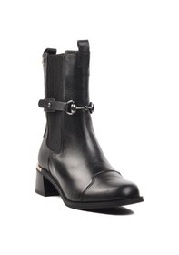 Resim Venüs 2352402k Kadın Hakiki Deri Tokalı Klasik Bot Siyah 