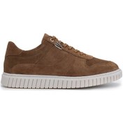 Resim Tamer Tanca Erkek Hakiki Deri Toprak Süet Sneakers & Spor Ayakkabı 352 22234 Erk Ayk Y25 Toprak Suet Tarçın 