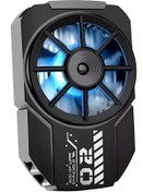 Resim Ultra Güçlü Telefon Soğutucu Turbo Hava Soğutmalı Fan Radyatör Soğutucu Pubg Hızlandırıcı 