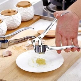 Resim Paslanmaz Çelik Pense Model Sarımsak Ezici 