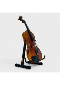 Resim Klump Keman Sehpası / Keman Standı / Keman Ayağı - Sağlam Metal Ayak 