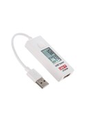 Resim Unı-t Dijital Lcd Usb Şarj Cihazı Akım Gerilim Kapasite Test Cihazı Dc3-9v 0-3.5a -beyaz 
