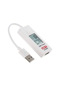 Resim Unı-t Dijital Lcd Usb Şarj Cihazı Akım Gerilim Kapasite Test Cihazı Dc3-9v 0-3.5a -beyaz 